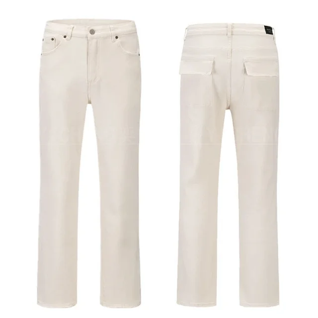 Unbranded Jeans Washed distressed denim product detail image 35