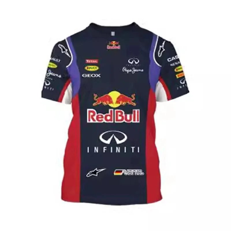Ferrari T-Shirts Racing Sponsor Graphic T-Shirt image 6