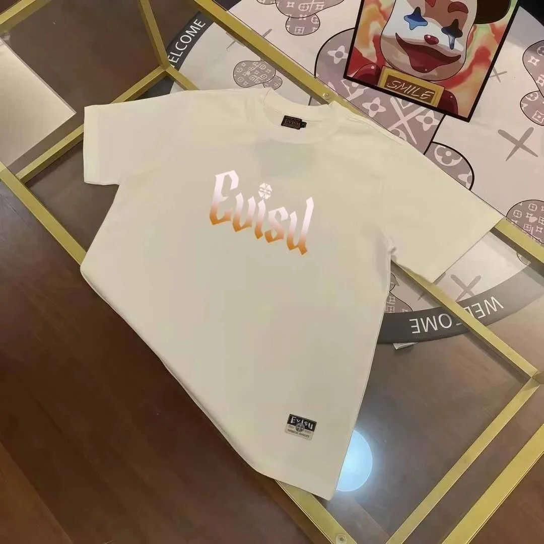 Evisu T-Shirts Seagull Logo Short-Sleeve T-Shirt — EVI S*U