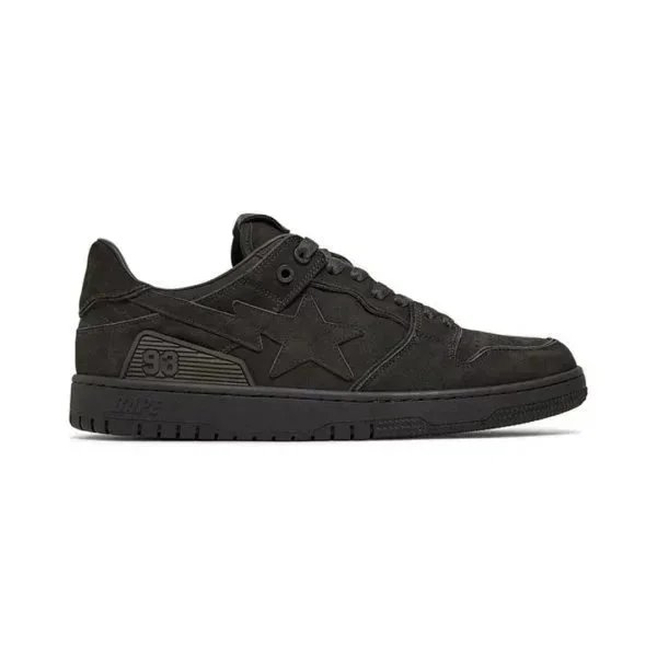 A BATHING APE Sneakers SK8 STA low-top star — TripleBlack