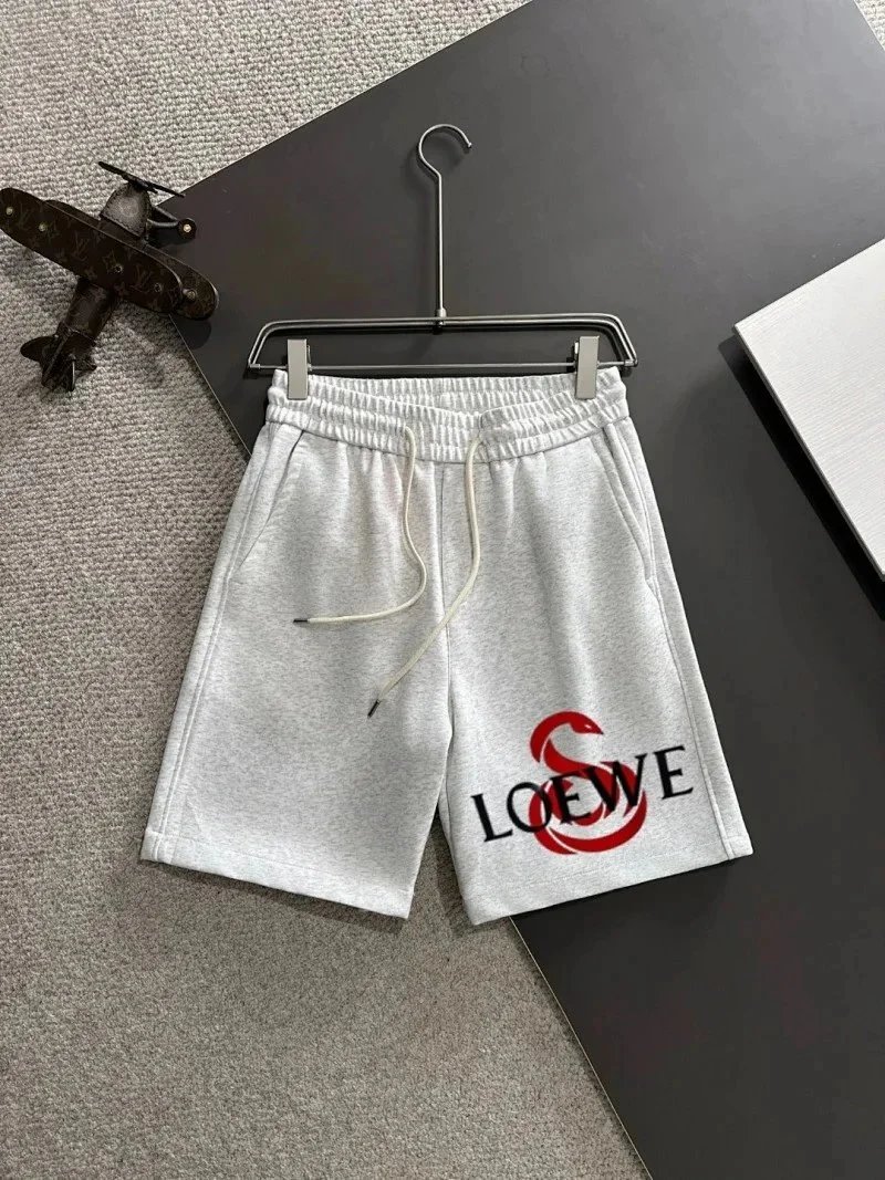Loewe Shorts Drawstring with Anagram logo embroidery — 11LOE*WE