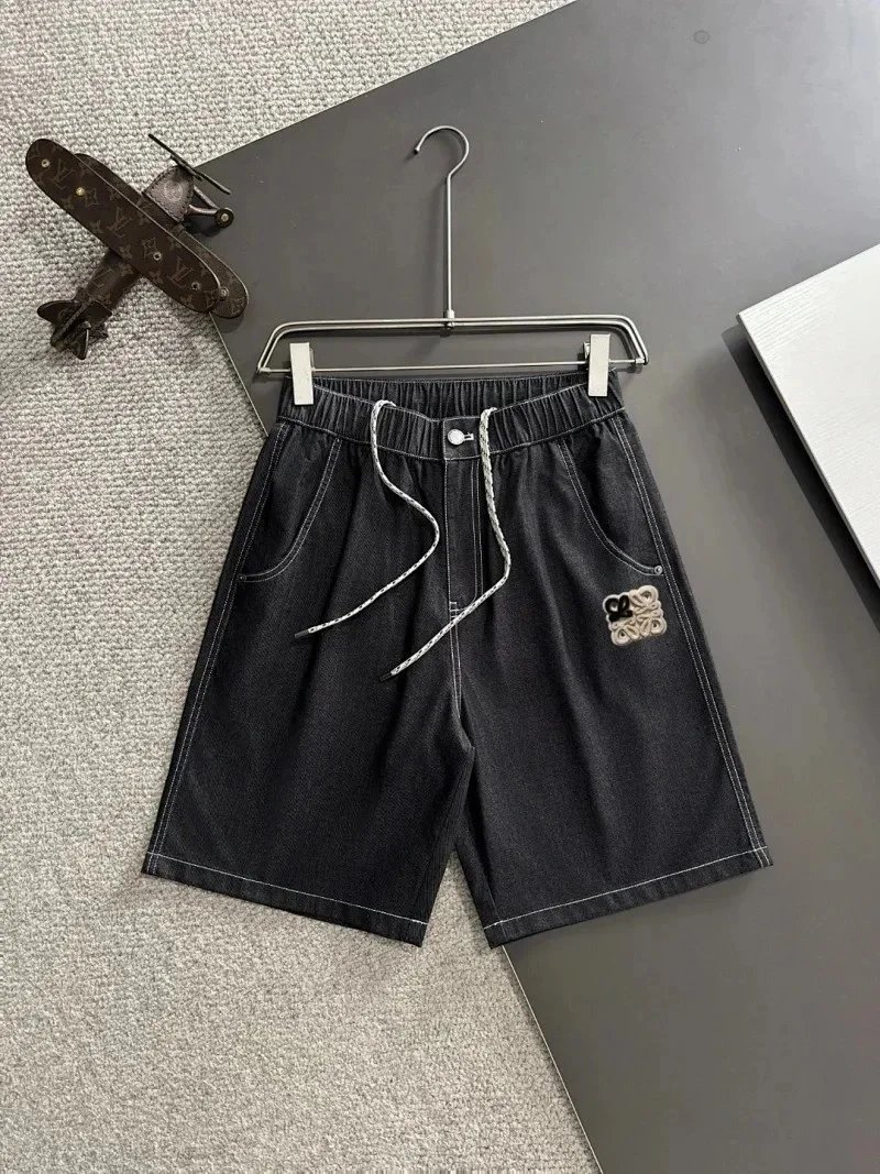 Loewe Shorts Drawstring with Anagram logo embroidery — 16LOE*WE