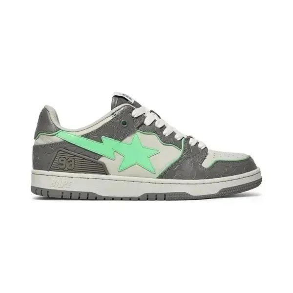 A BATHING APE Sneakers SK8 STA low-top star — GreyGreen