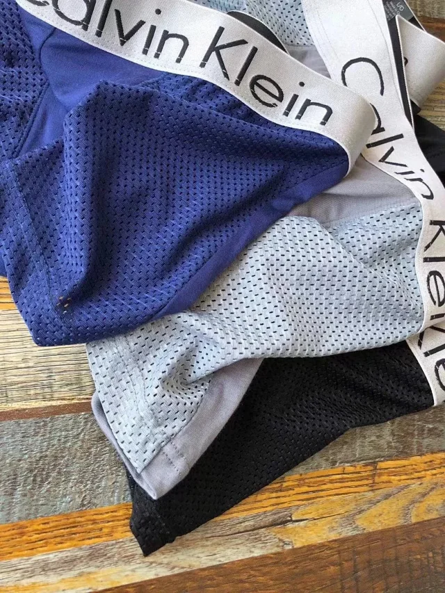Calvin Klein Underwear Men's mesh boxer briefs, 3-pack product detail image 10
