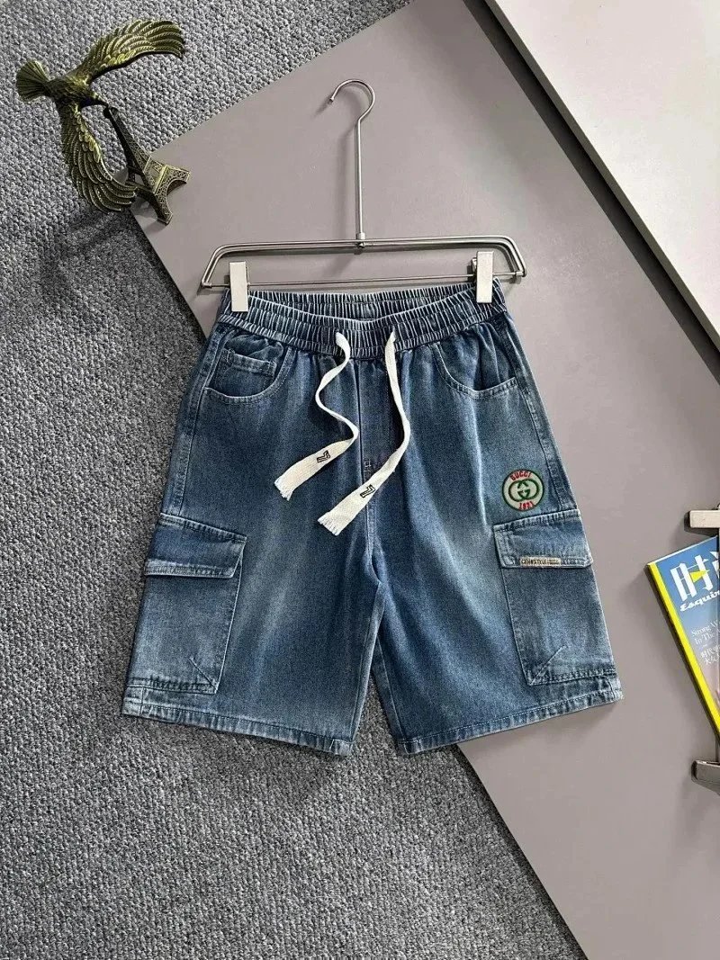 Gucci Shorts Elastic-Waist Drawstring — 5GU*CCI