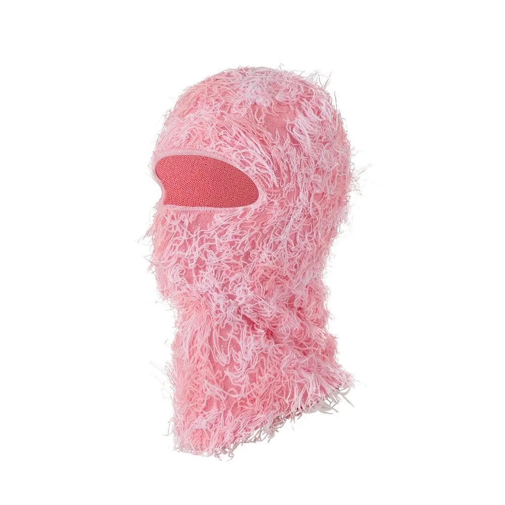 Unbranded Hats Knitted Single-Hole Balaclava — Foundation makes one look pale and beardless