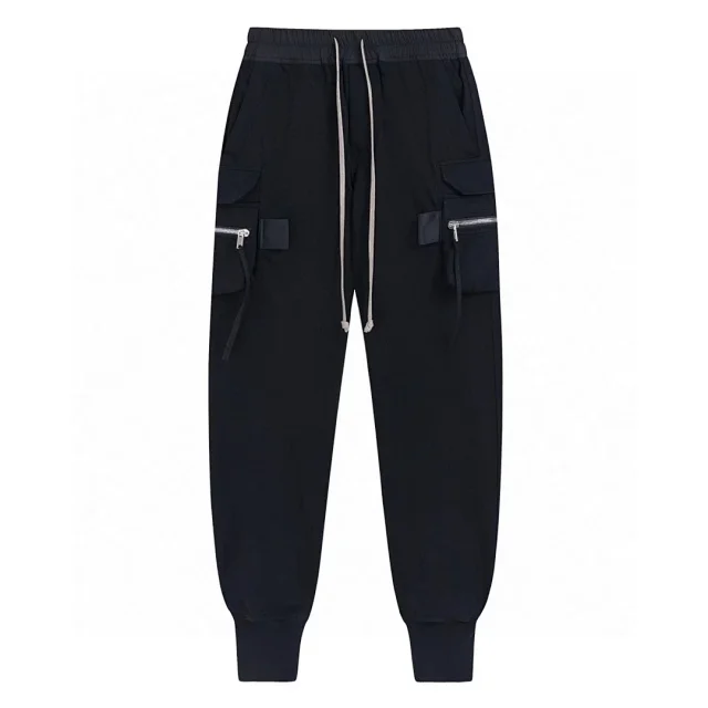 RO Bullet Classic Black Cargo Jogger Pants