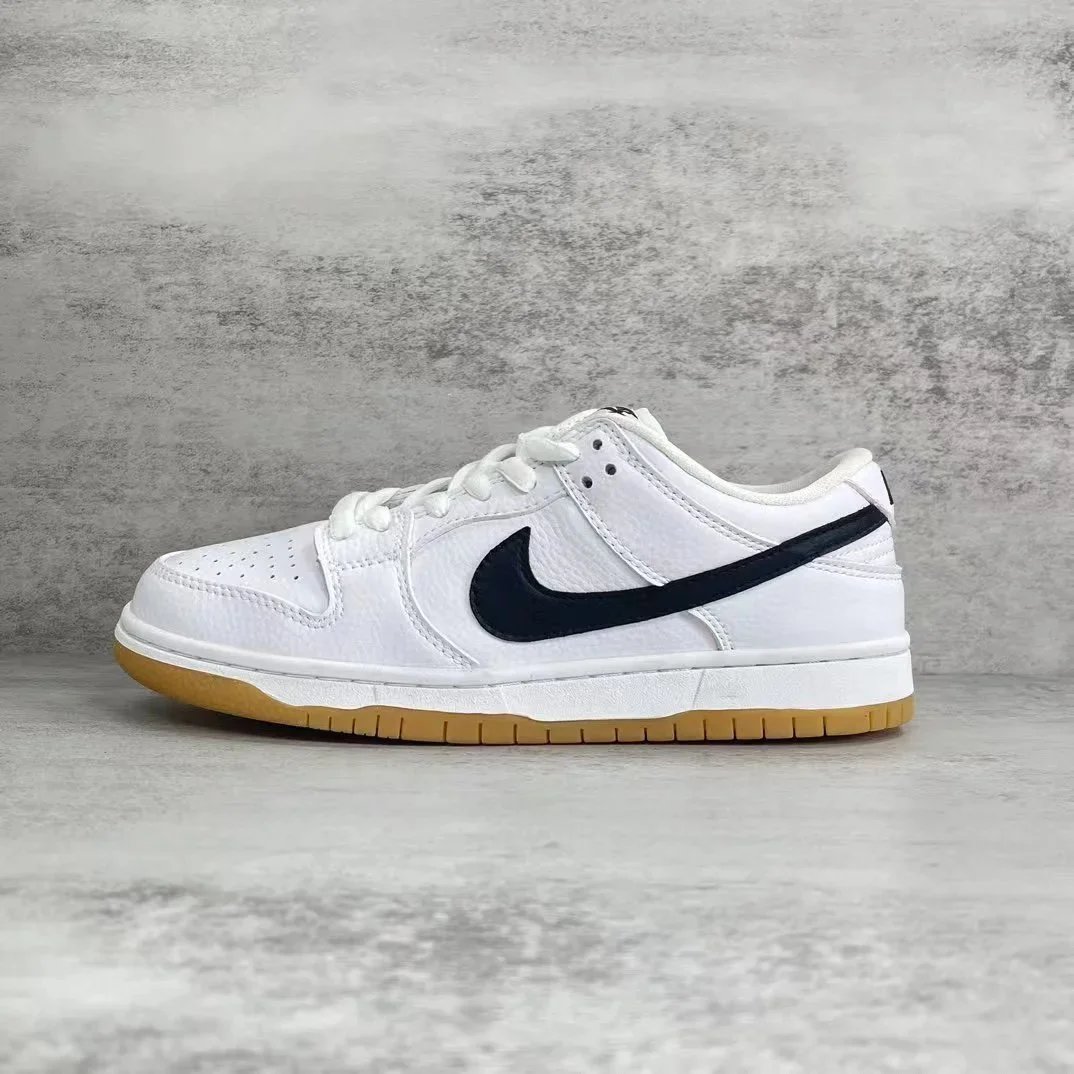 Nike Sneakers SB Dunk Low — White raw rubber