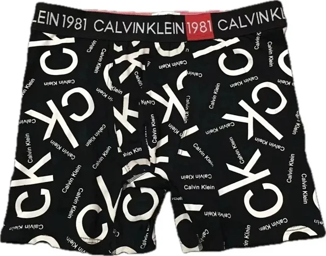 Calvin Klein Underwear Men's CK Logo Print Boxer Briefs, 3-Pack product detail image 6
