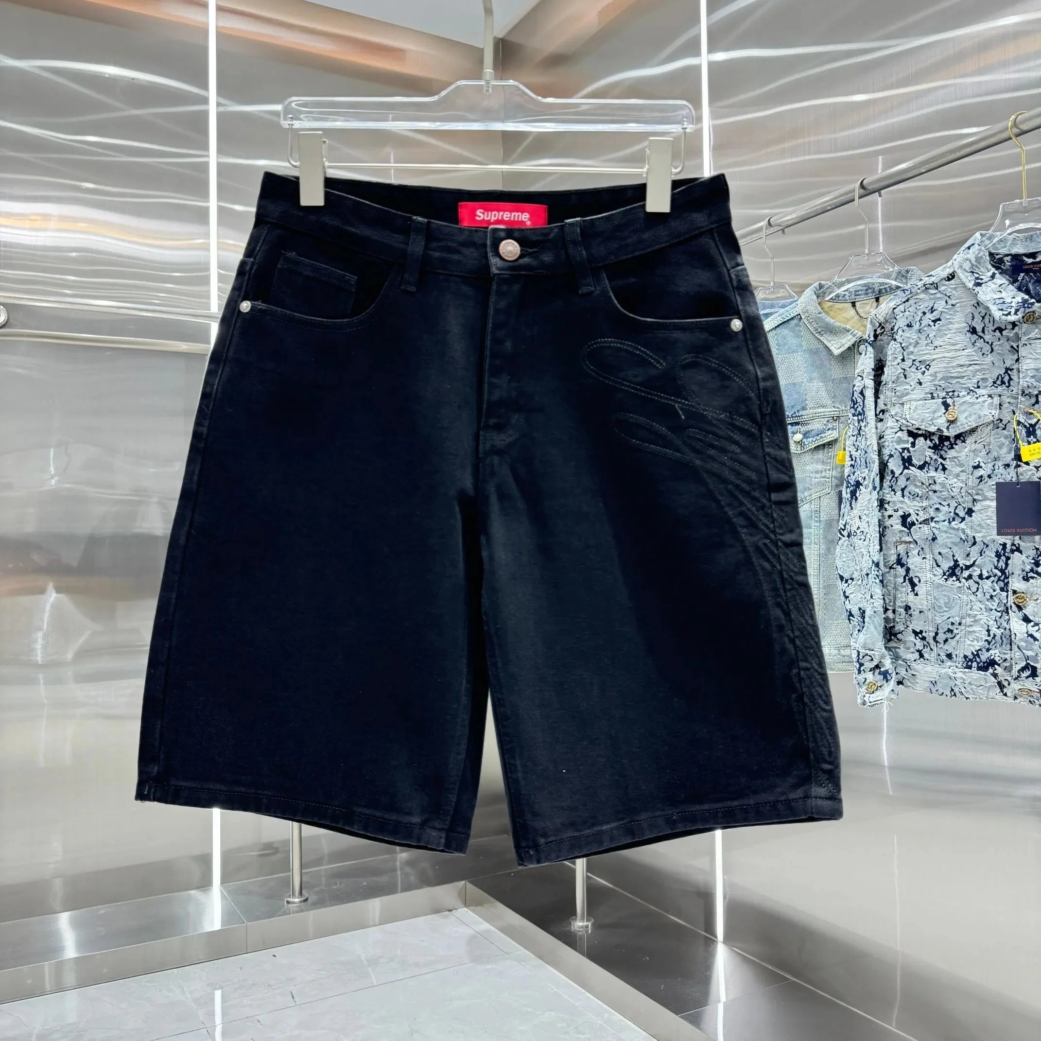 Burberry Shorts Elastic-Waist Drawstring — S*UPREME