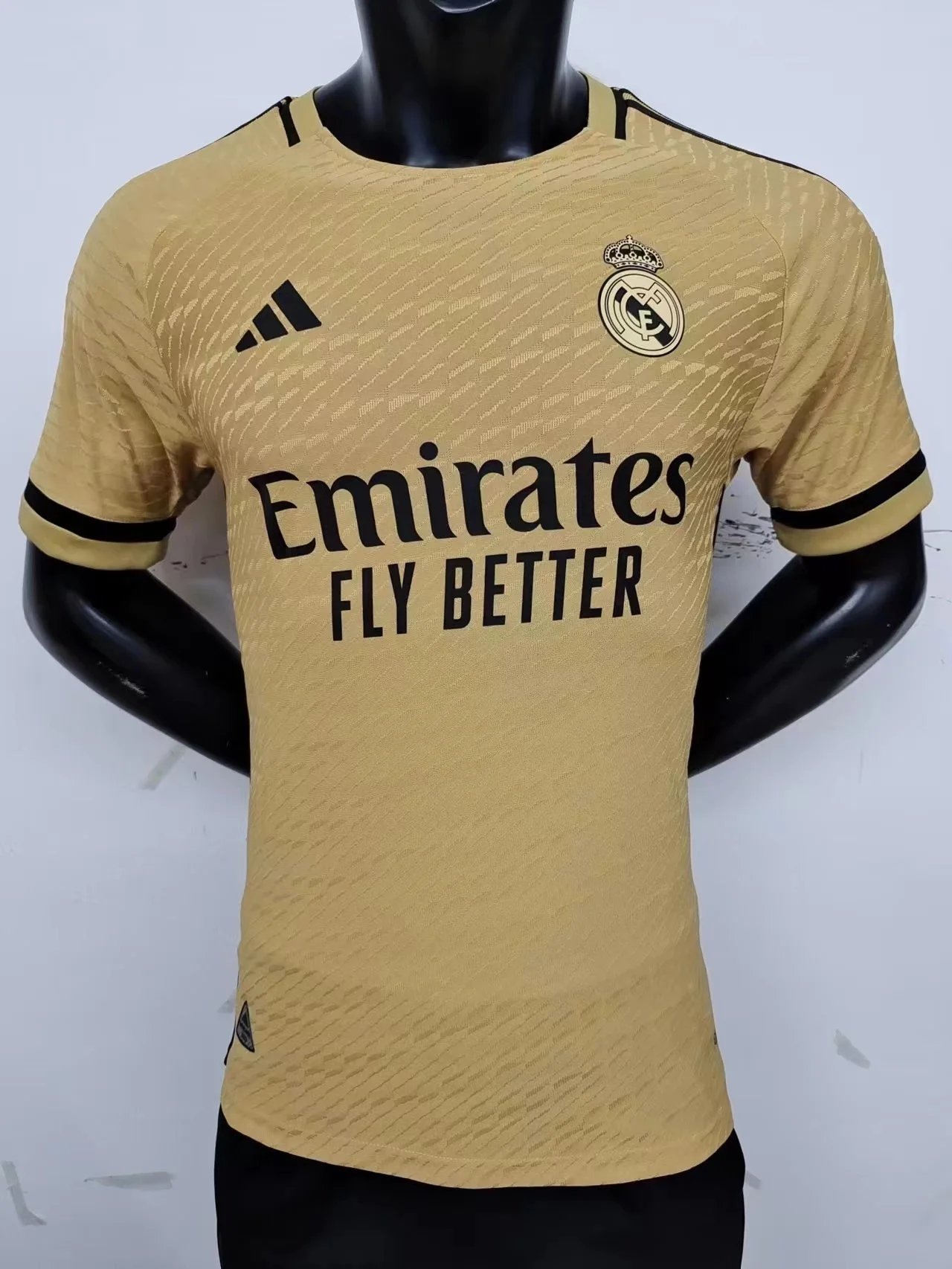 Adidas Football Jerseys Club — 2324 Real Madrid Yellow
