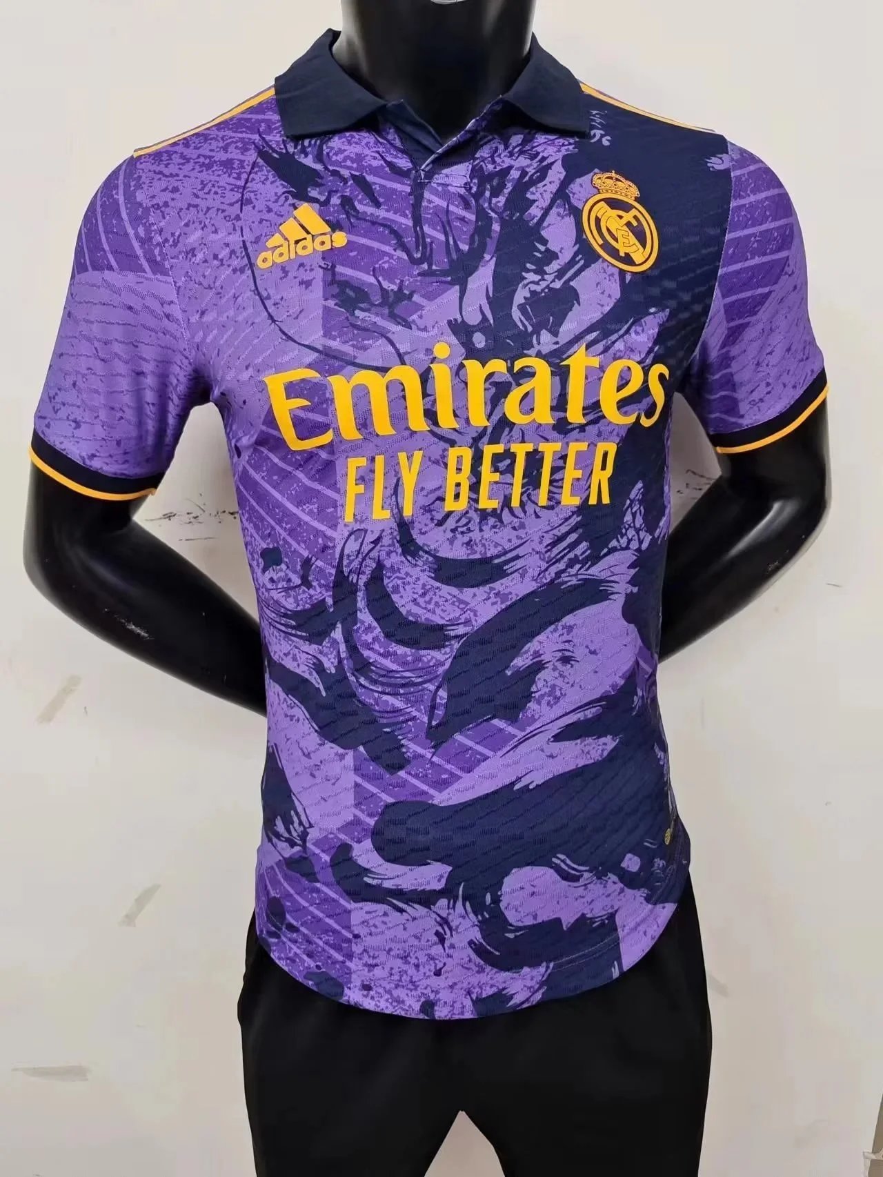 Adidas Football Jerseys Club — 2324 Real Madrid Purple