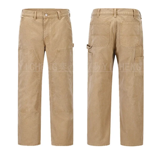 Unbranded Jeans Washed distressed denim product detail image 16