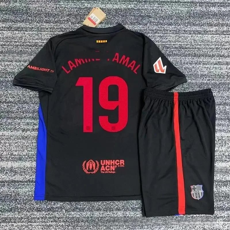 Adidas Football Jerseys 24/25 Club Jersey and Shorts Set — 24-25 Barcelona away-19 No. Yamal