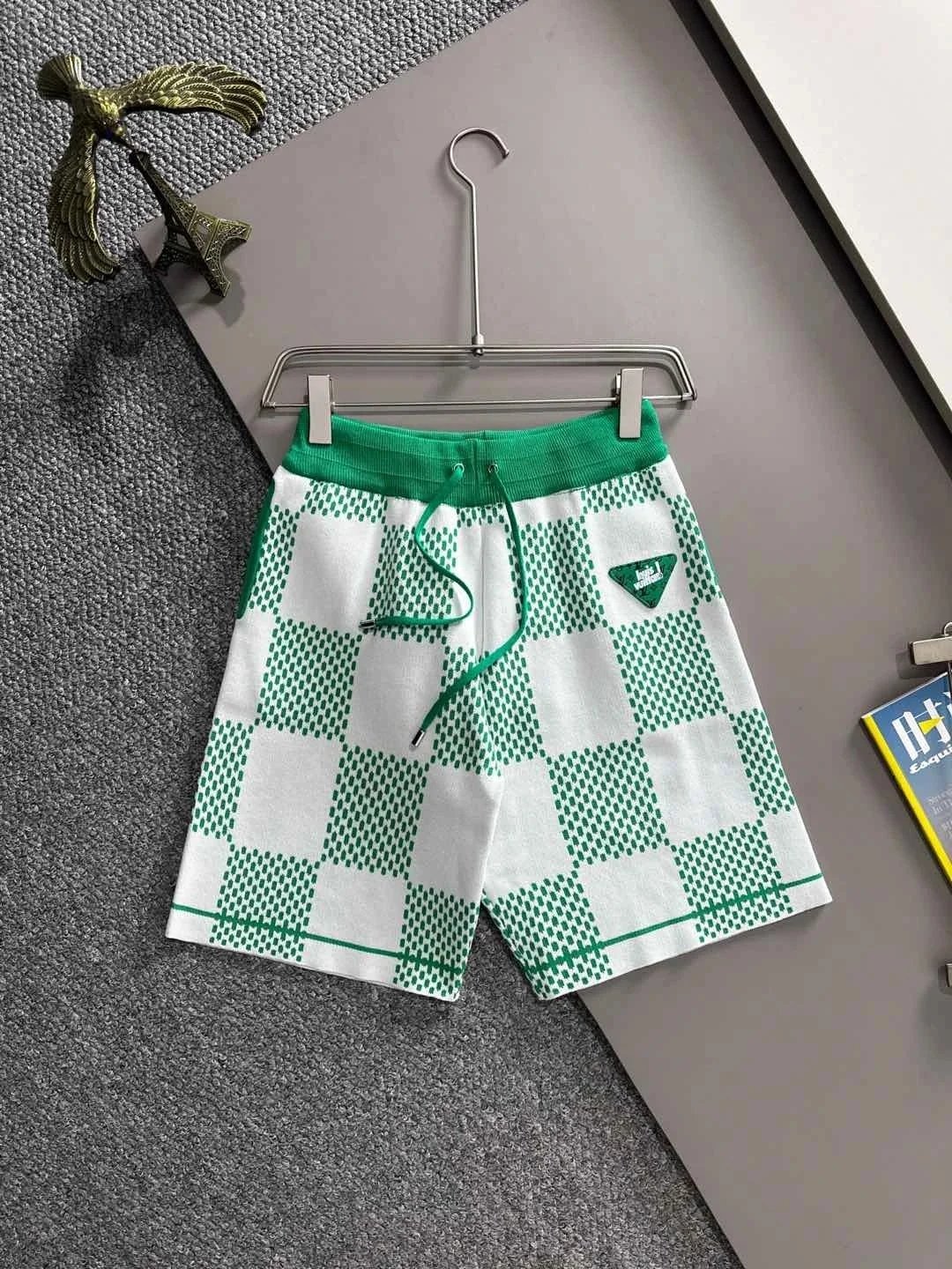Louis Vuitton Shorts Textured Denim — L*OUIS VUIT*TON