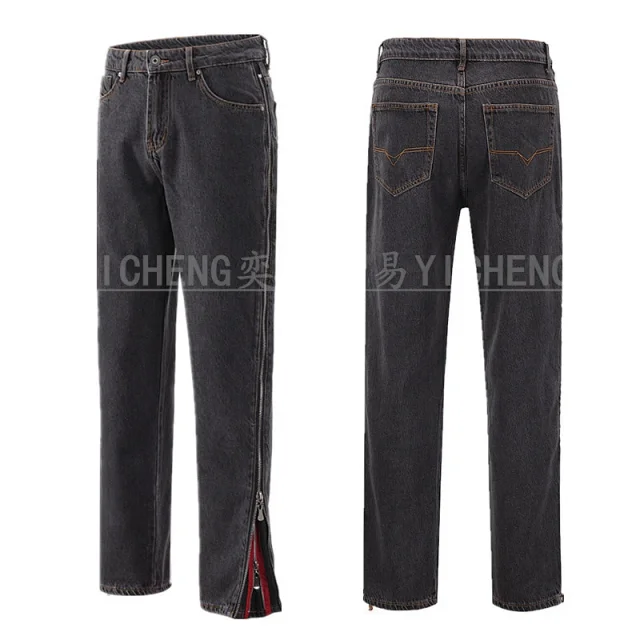Unbranded Jeans Washed distressed denim product detail image 30