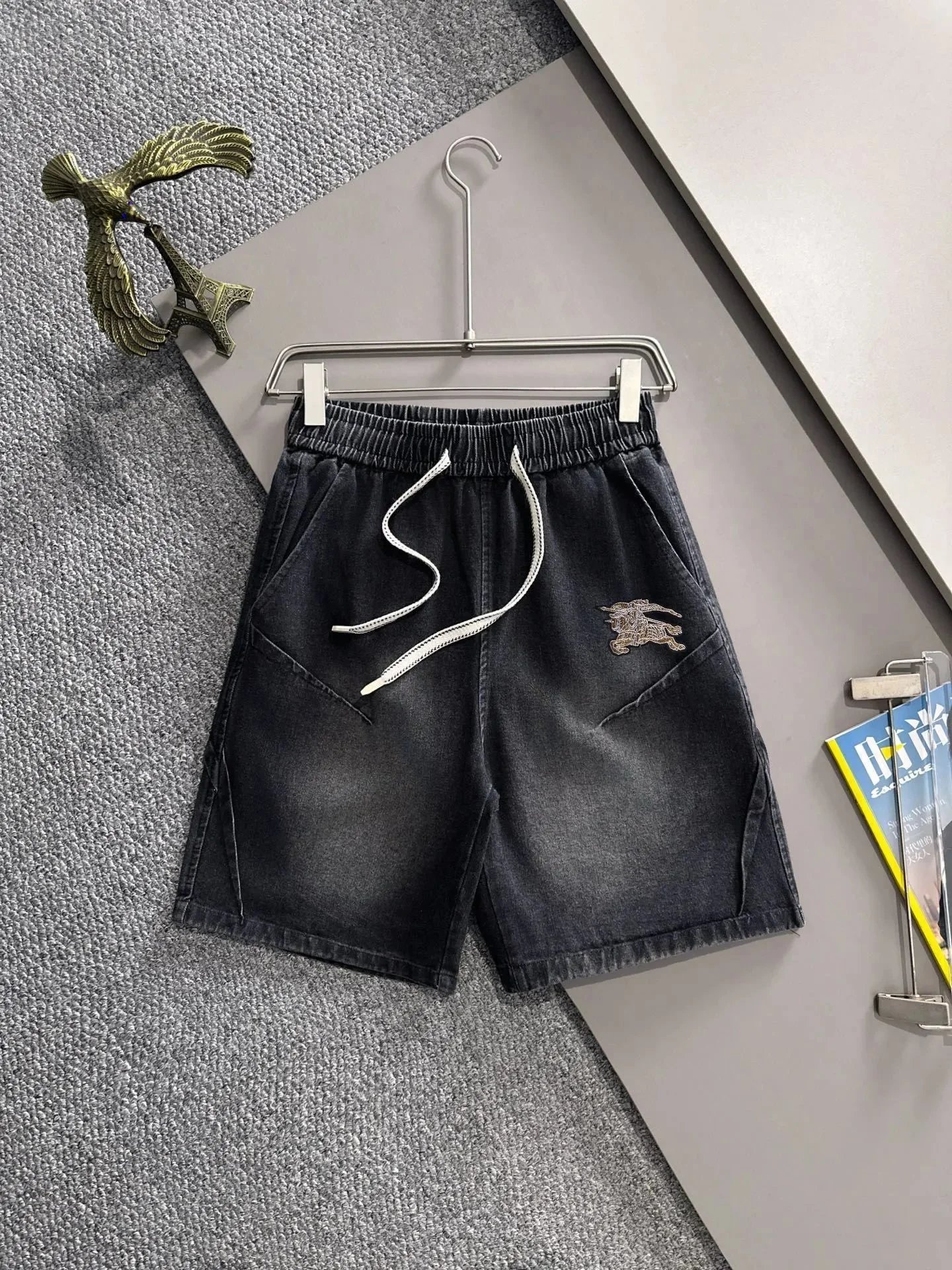 Louis Vuitton Shorts Textured Denim — BURBE*RRY