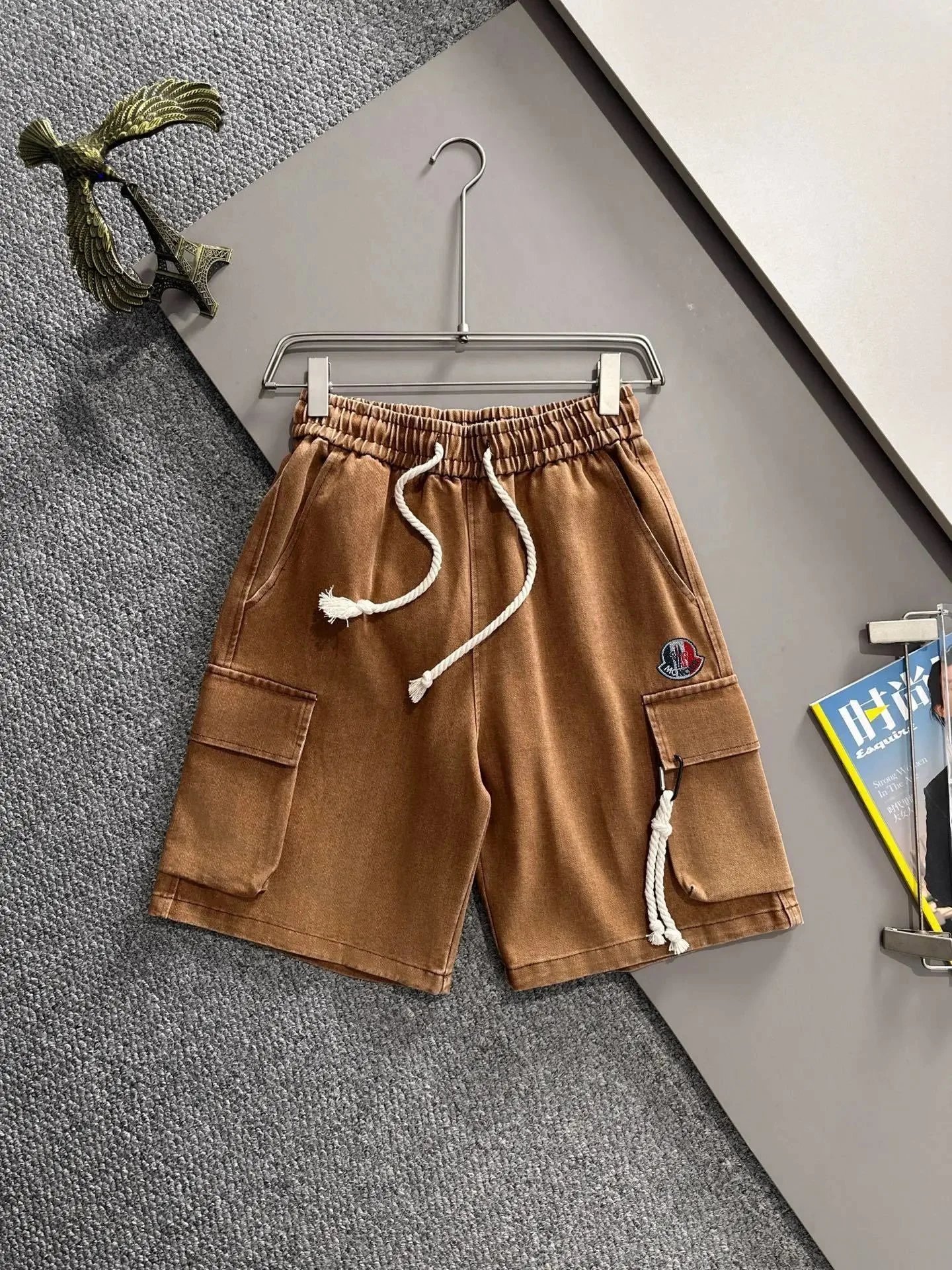Louis Vuitton Shorts Textured Denim — M*ONCLER