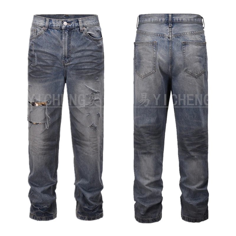 Unbranded Jeans Washed distressed denim — Q 118 Washed Destruction Pab Jeans