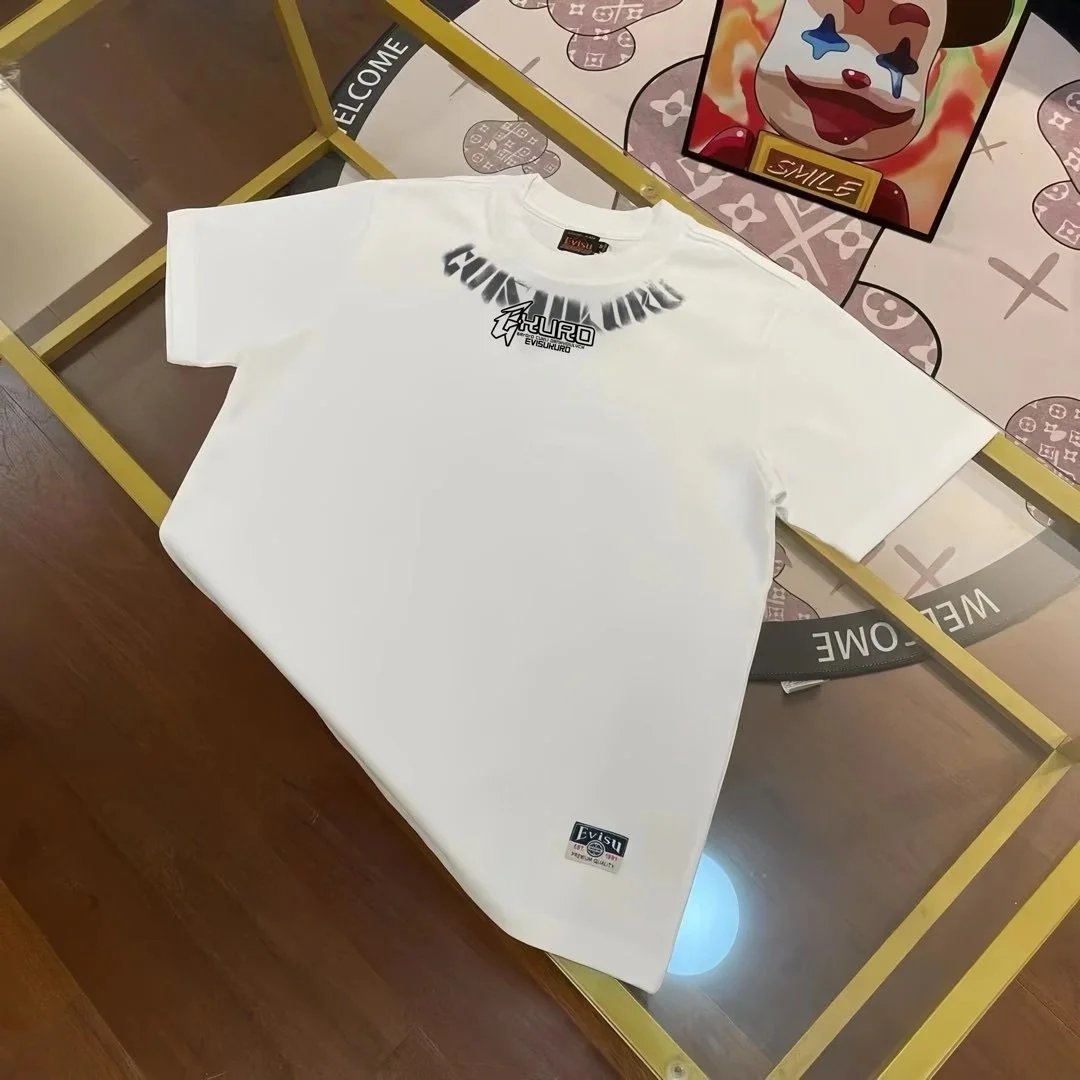 Evisu T-Shirts Short Sleeve Graphic — EVIS*U