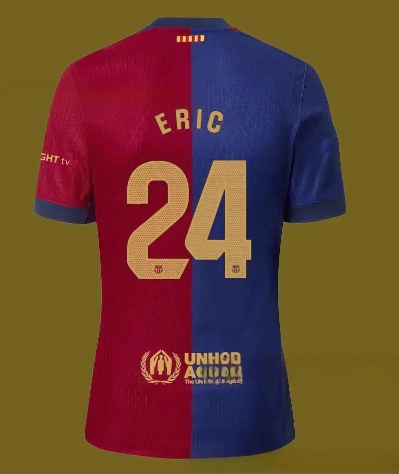 FC Barcelona Football Jerseys 2024/25 Home Jersey — Fan+24 La Liga No.