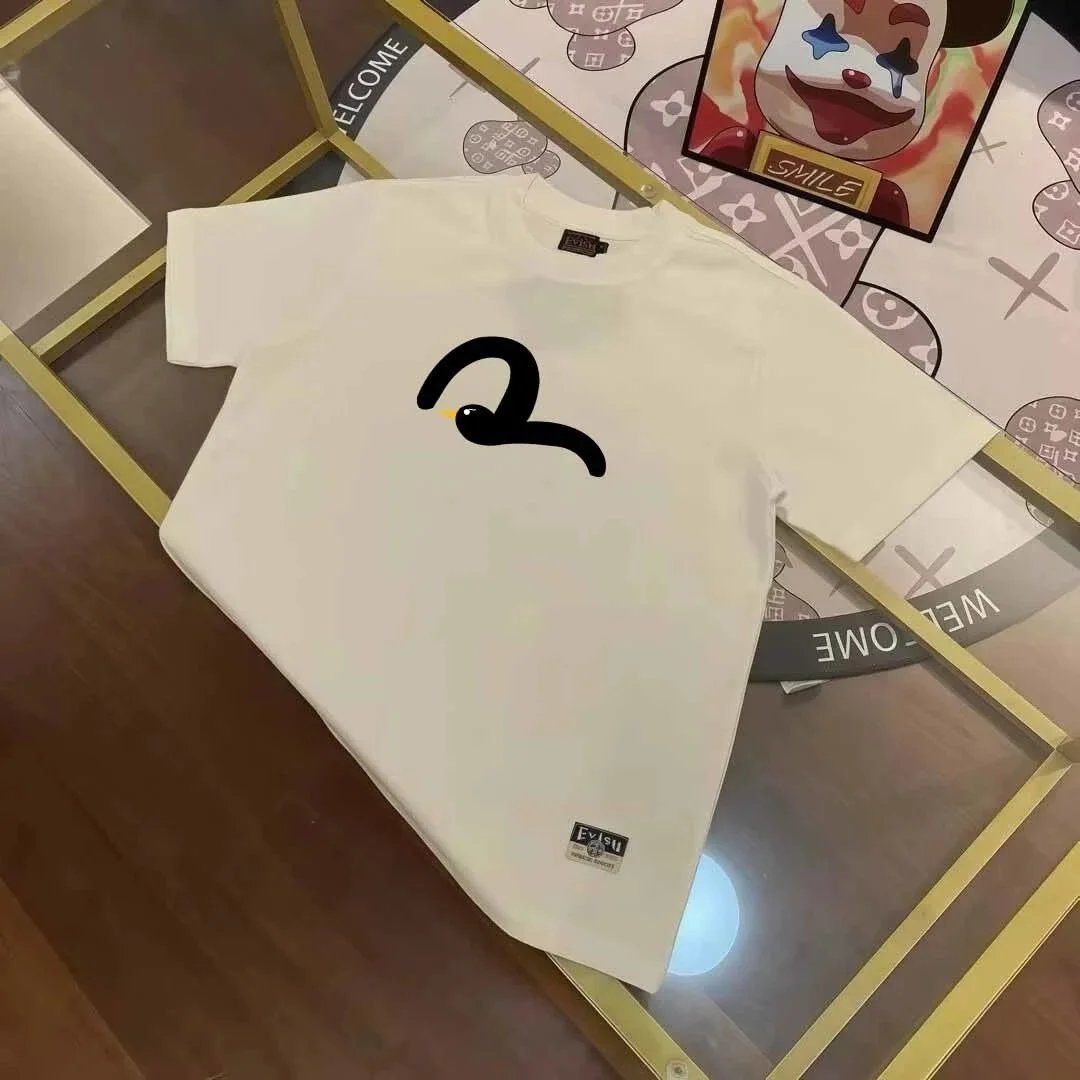 Evisu T-Shirts Seagull Logo Short-Sleeve T-Shirt — EV*ISU