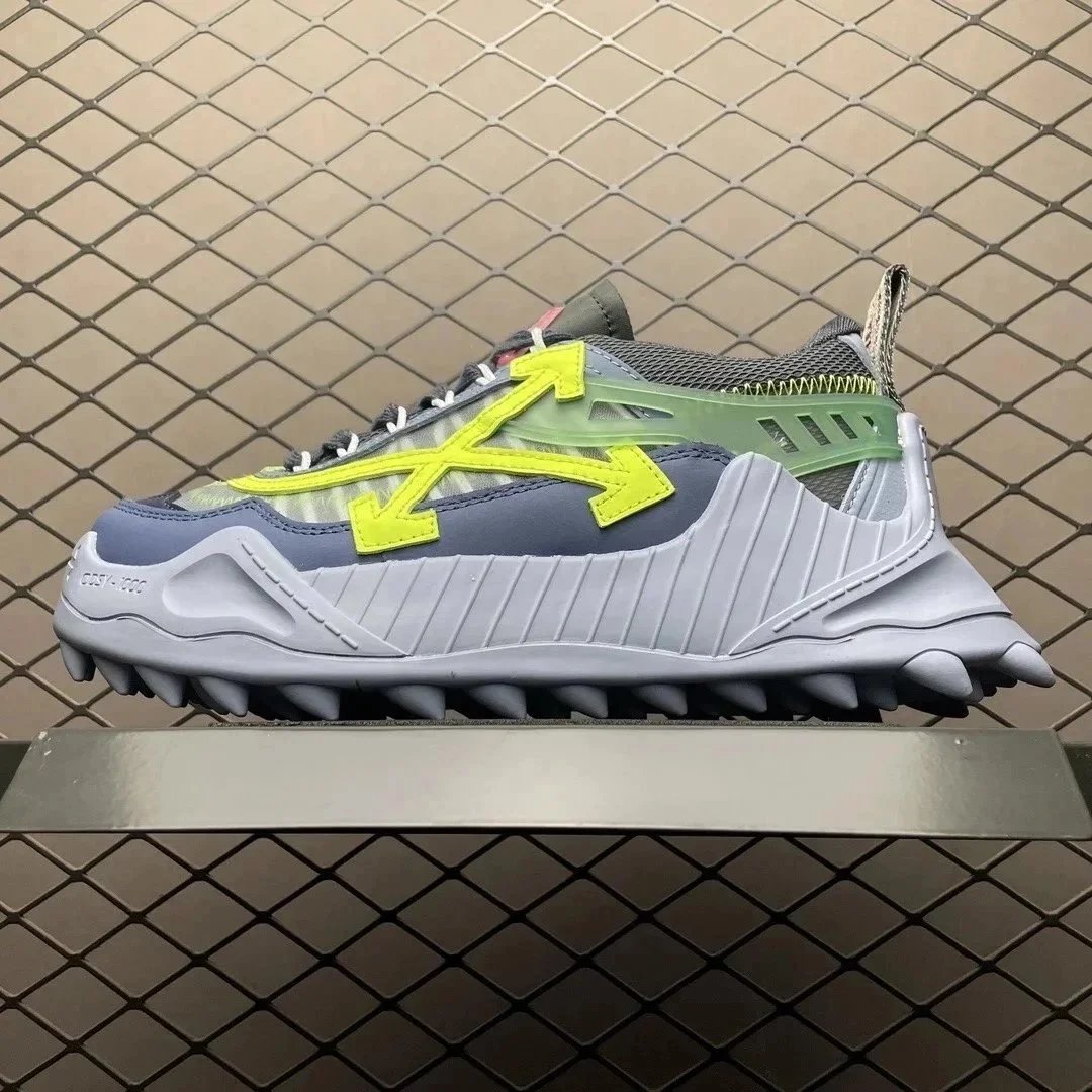 Off-White Sneakers ODSY-1000 — Yellow and blue