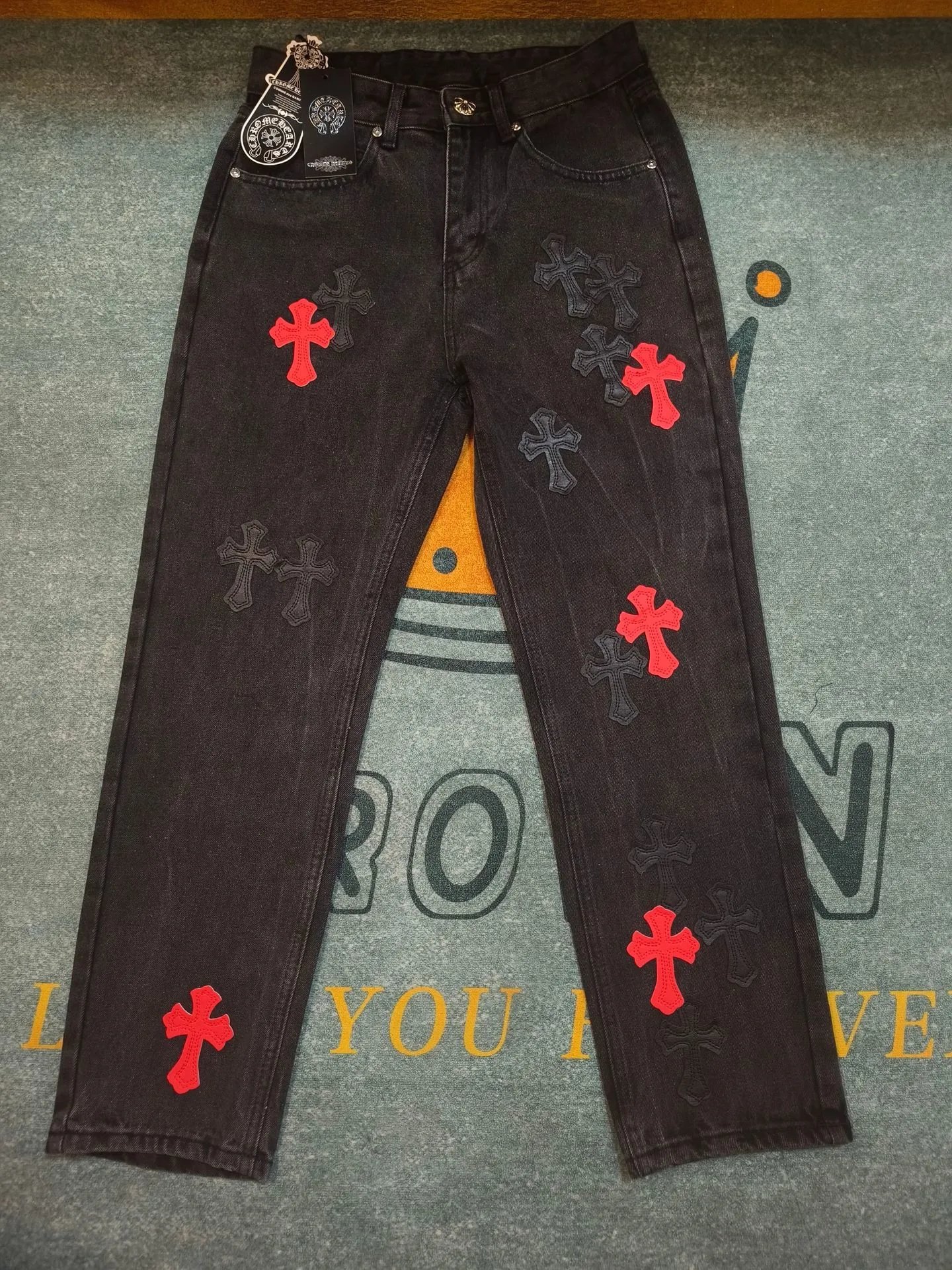 Chrome Hearts Denim Jeans photo 6