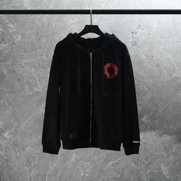 Chrome Hearts x Chrome Hearts Black Zip-Up Hoodie - 5