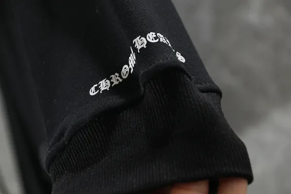 Chrome Hearts x Chrome Hearts Black Zip-Up Hoodie - 37