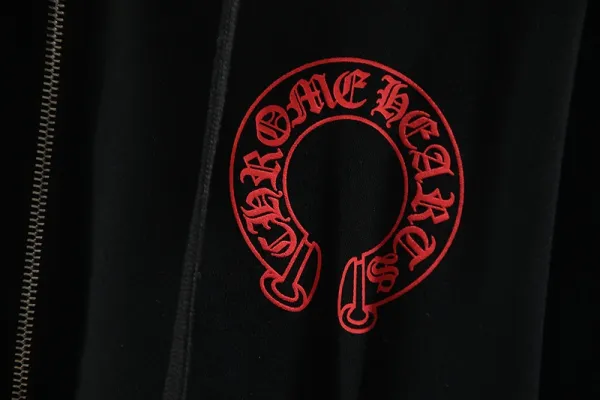 Chrome Hearts x Chrome Hearts Black Zip-Up Hoodie - 39