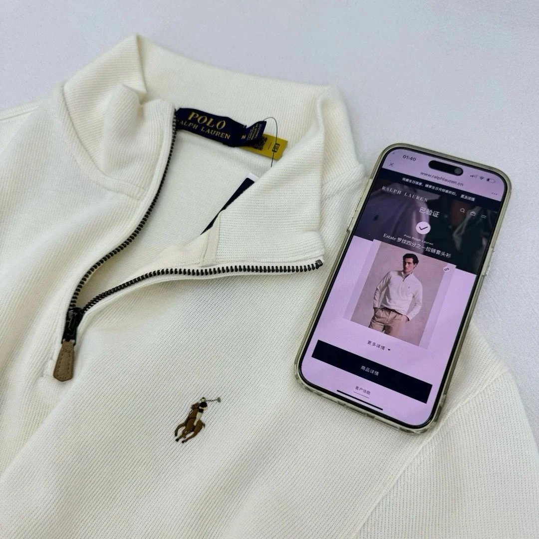 Ralph Lauren Half-Zip Pony Sweatshirt photo 5