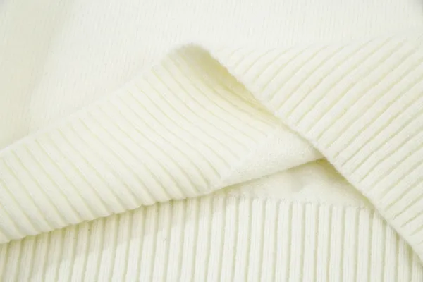 Design Striped Sparkle Turtleneck Sweater in Cream and Silver - 7