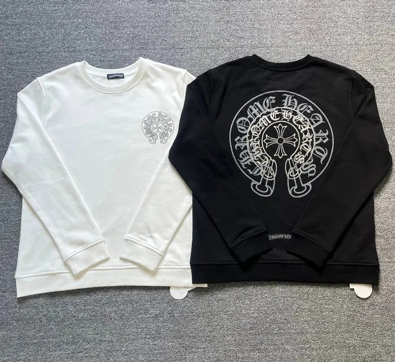Chrome Hearts Double Print Horseshoe Cotton Hoodie photo 5