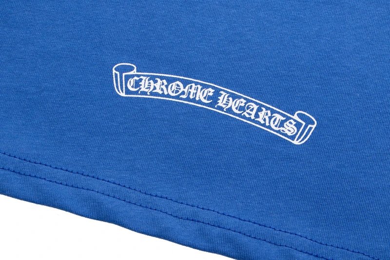Chrome Hearts Space Graphic T-Shirt Royal Blue - 13