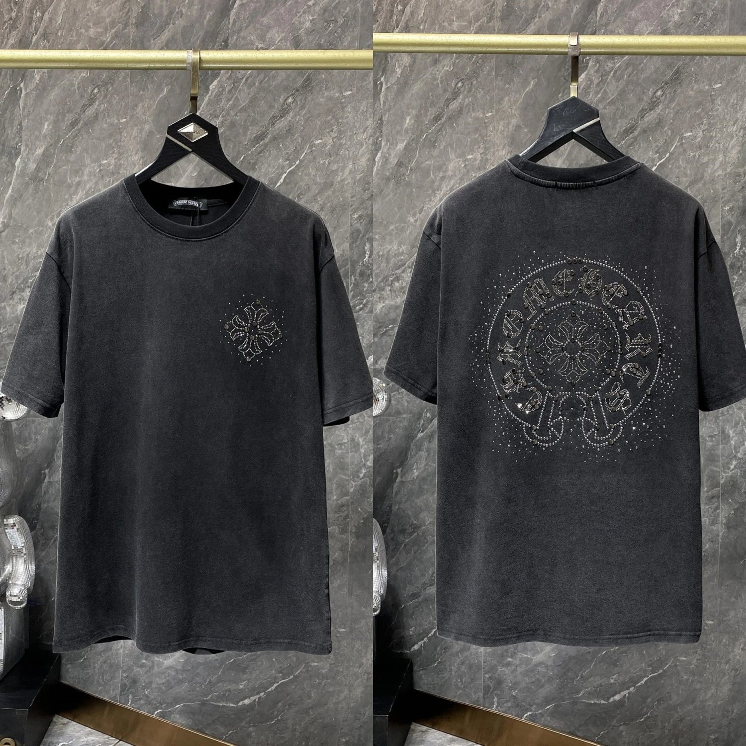 Chrome Hearts Horseshoe Star T-Shirt