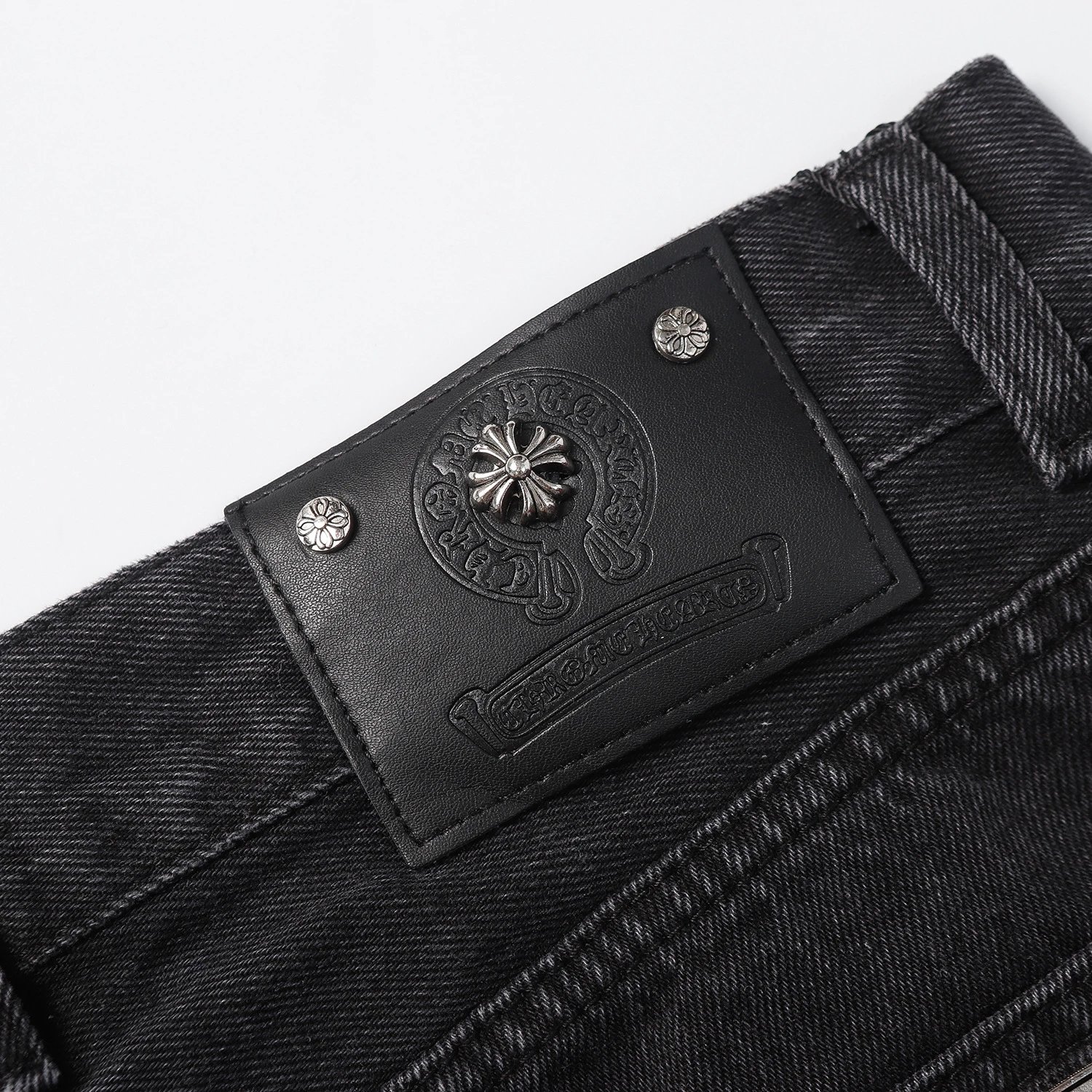 Chrome Hearts Cross Denim Shorts photo 7