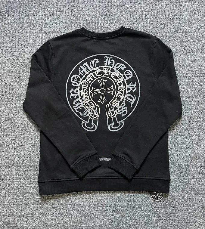 Chrome Hearts Double Print Horseshoe Cotton Hoodie photo 6
