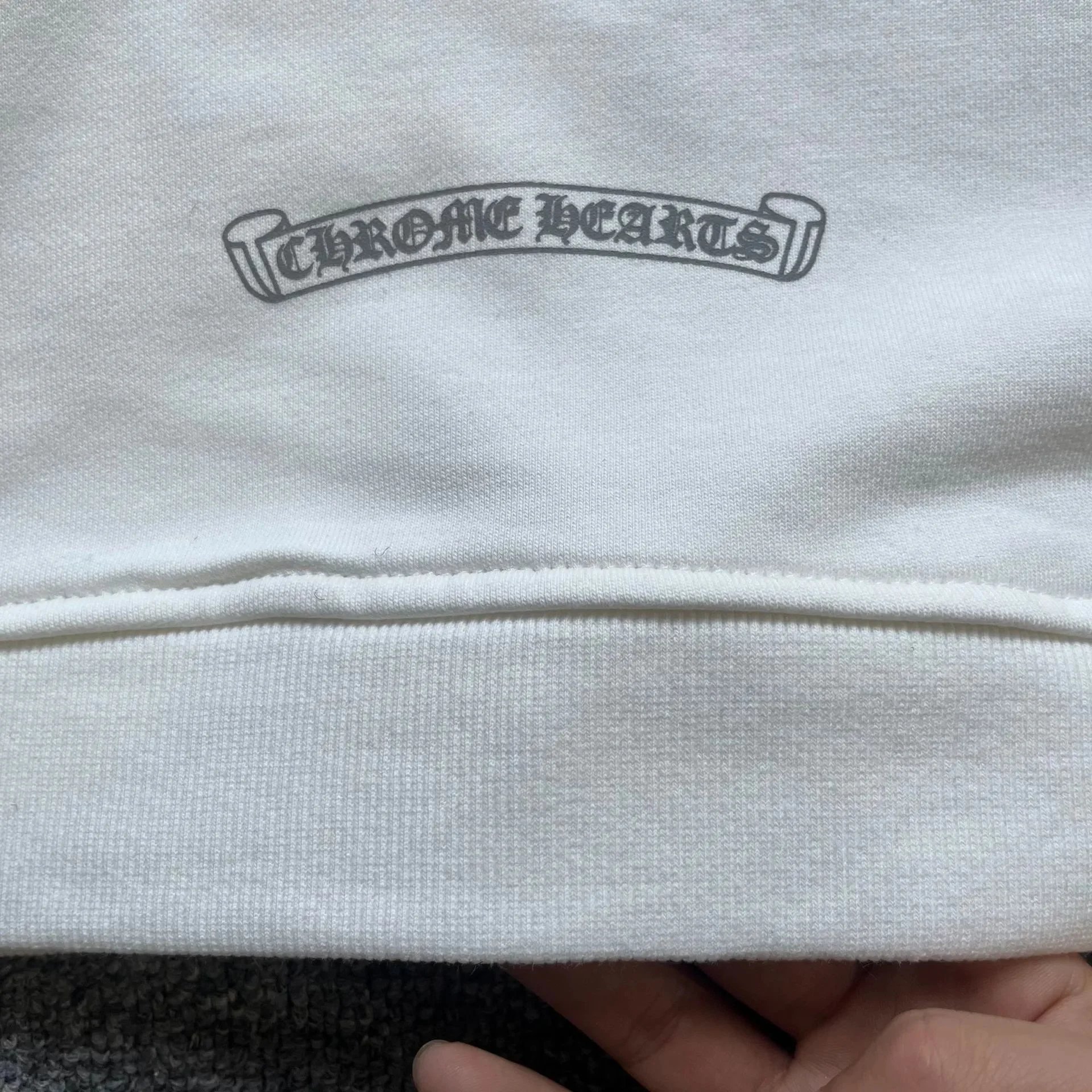Chrome Hearts Double Print Horseshoe Cotton Hoodie photo 8