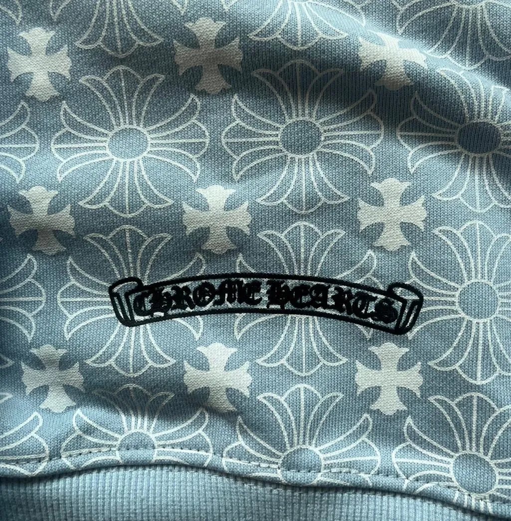 Chrome Hearts Logo Zip Hoodie photo 8