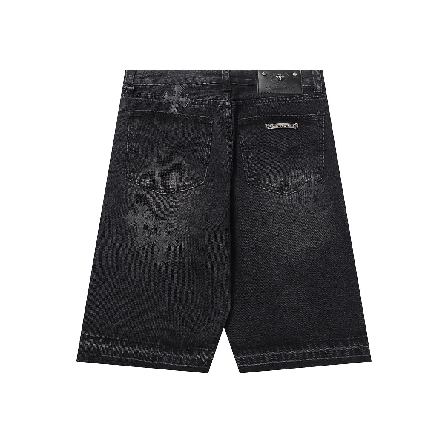 Chrome Hearts 24 Cross Denim Shorts photo 5