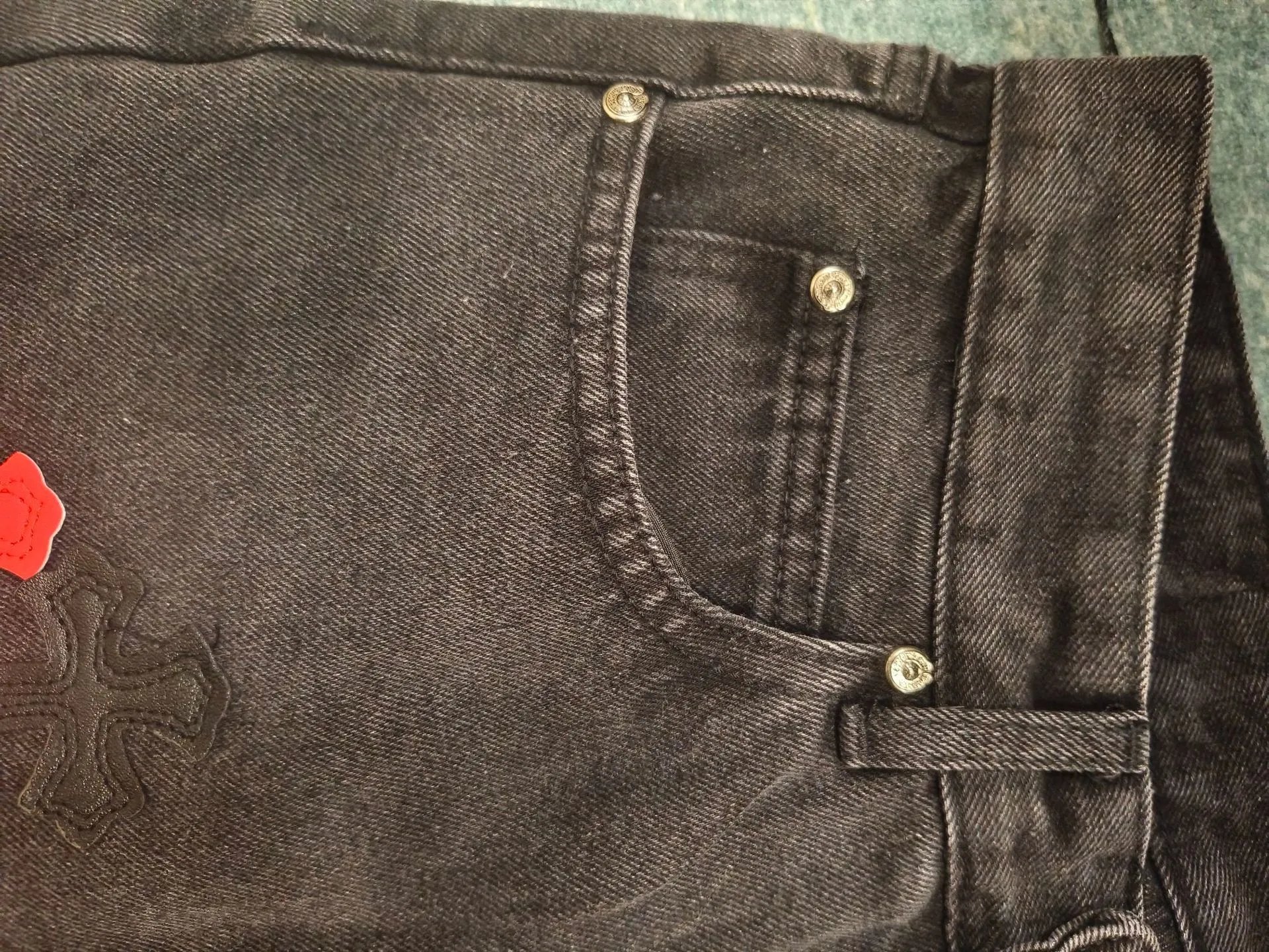Chrome Hearts Denim Jeans photo 4