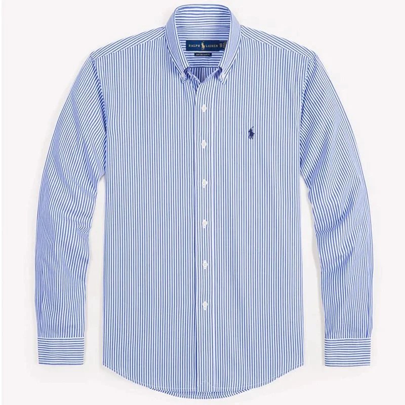 Ralph Lauren Striped Long Sleeve Polo Shirt