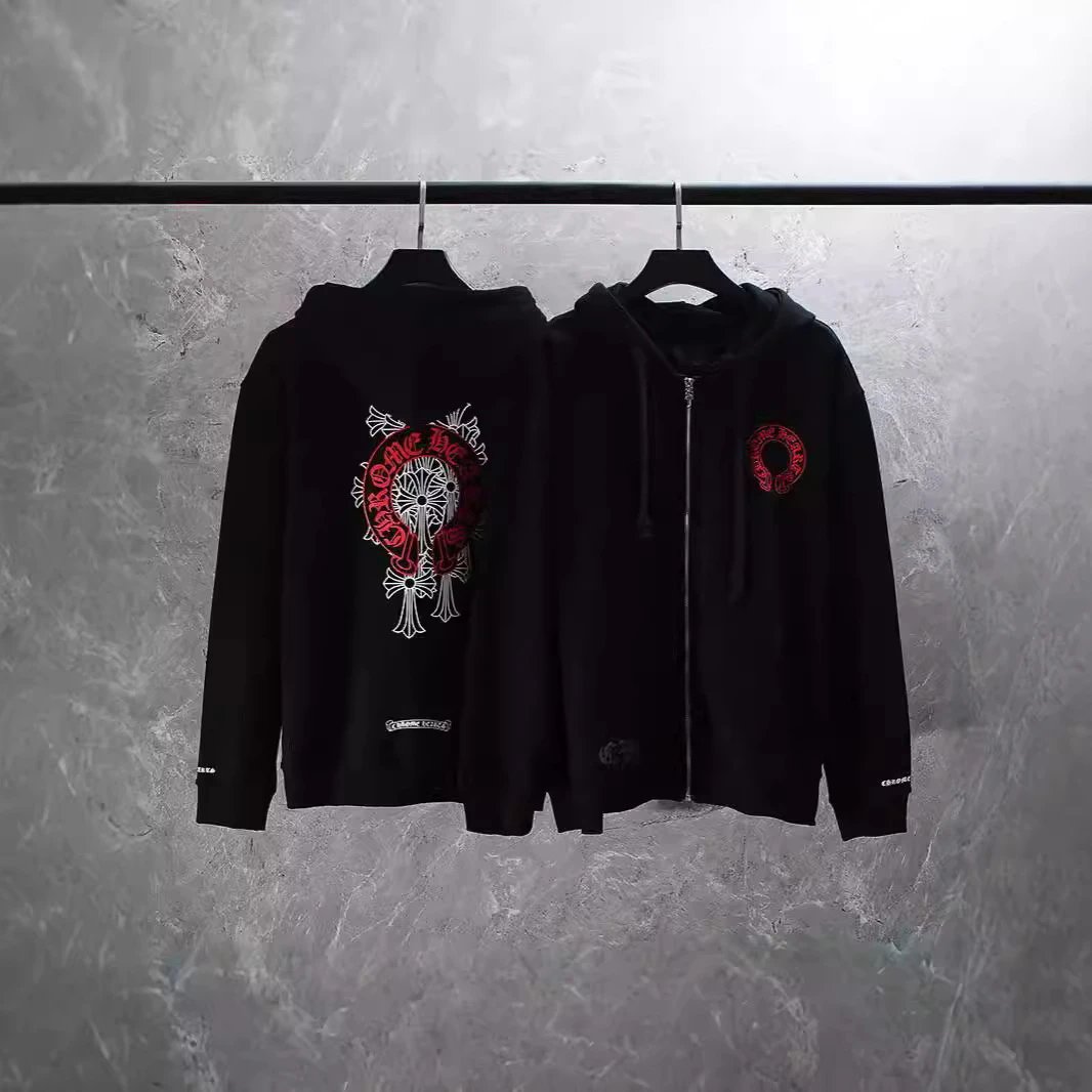 Chrome Hearts Thorns Zip Hoodie