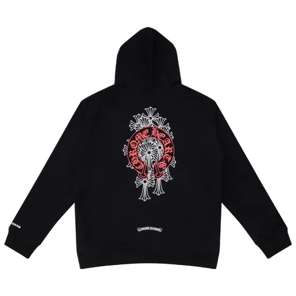 Chrome Hearts x Chrome Hearts Black Zip-Up Hoodie - 9