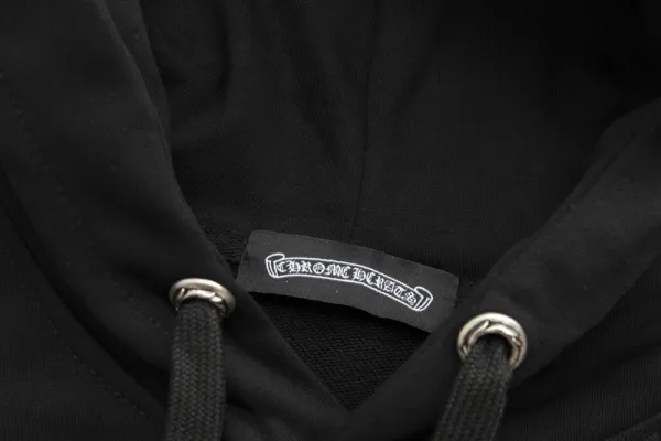 Chrome Hearts x Chrome Hearts Black Zip-Up Hoodie - 24