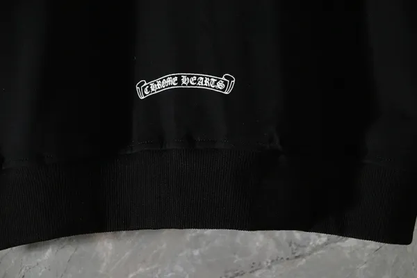 Chrome Hearts x Chrome Hearts Black Zip-Up Hoodie - 30