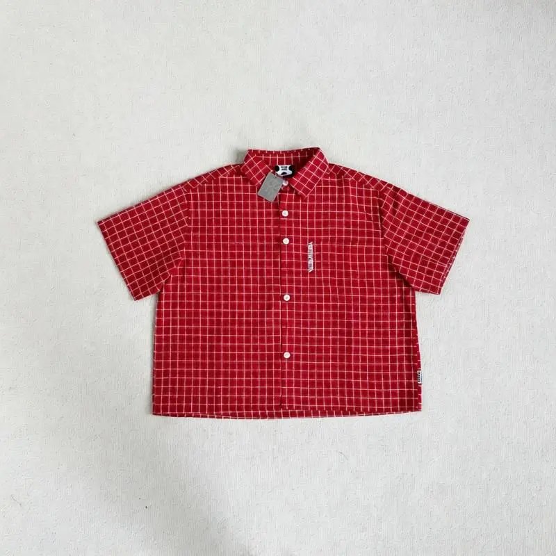 M10 Plaid Shirt/Red