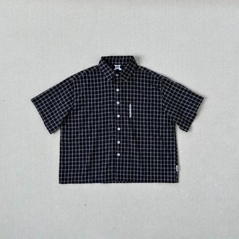 M10 Plaid Shirt/Black