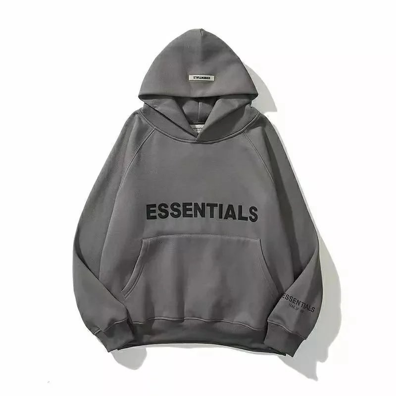 Grey Essentials Hoodie
